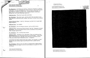 redacted compare The same page from the same document. Left was declassified by the Department of State in 1997. Right was declassified by NARA in 2002.