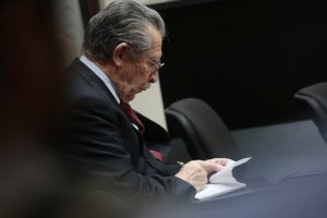 Rios Montt on trial.  Credit: JORGE DAN LOPEZ/REUTERS