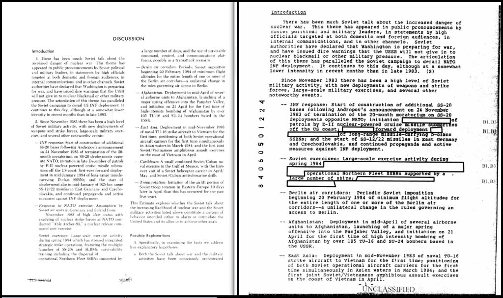 "Sanitizing" the danger of nuclear war from our NATO allies.