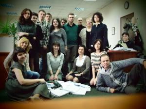 "Foreign Agents?!?"  Нет.  See below for Freedom of Information Foundation's struggle with Russia's "foreign agents" law. FIF team pictured here (Институт Развития Свободы Информации). From their facebook page.  https://www.facebook.com/fondsvobodainfo