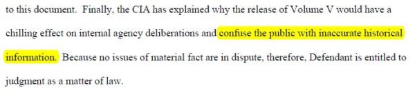 Trust us. You don't have to read it for yourselves.