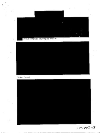 A previous CIA release on its torture practices.  