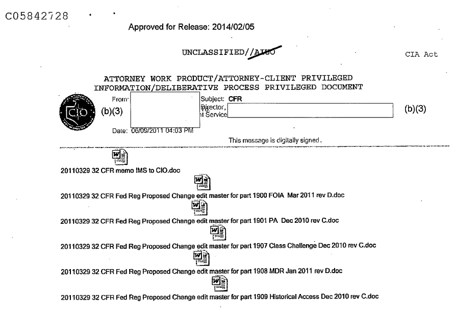 How could these conceivably harm US National Security?  Not to mention None are marked with classification designations.