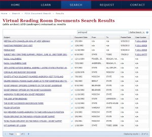 The State Departments 508 Compliant Electronic Reading Room.