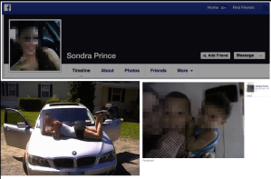 Images from the fraudulent Facebook page created by the DEA, which has since been shut down.