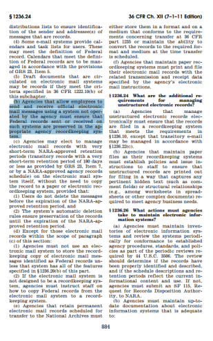 The above cited 36 CFR 1263.22. Official as of October 2, 2009.