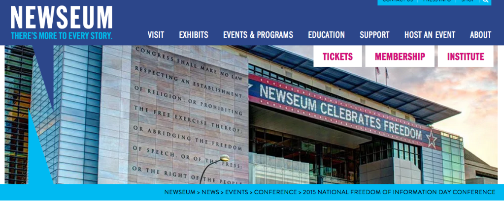 2015 National Freedom of Information Day Conference 