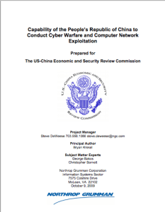 Chinese CNE Capabilities