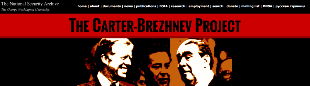 The Carter-Brezhnev Project.
