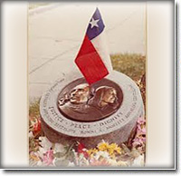 The Letelier-Moffitt memorial on Sheridan Circle in Washington, DC