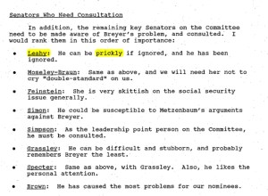 "Prickly" Senator Leahy. Still FOIA's staunchest defender.