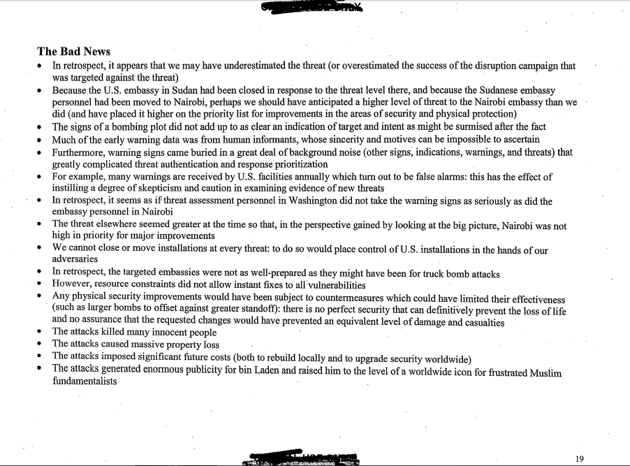 The Bad News from the Sandia report. 