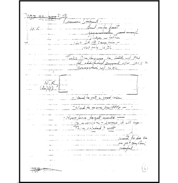 U.S. Department of Defense, Office of the Under Secretary for Policy Notes from Stephen Cambone [Rumsfeld’s Comments], September 11, 2001.