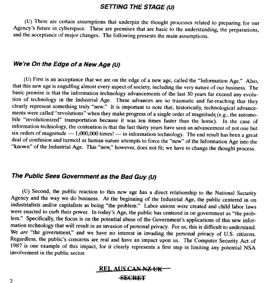 "Thinking Out Loud About Cyberspace"