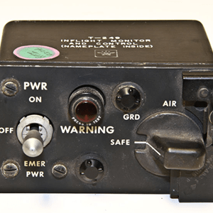 The T-249 switch used to arm nuclear bombs on Strategic Air Command bomber aircraft. Photo courtesy of Glenn's Computer Museum