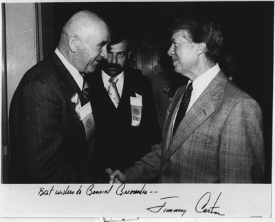 Jimmy Carter meets prominent Soviet dissident General Pyotr Grigorenko, September 20, 1978.